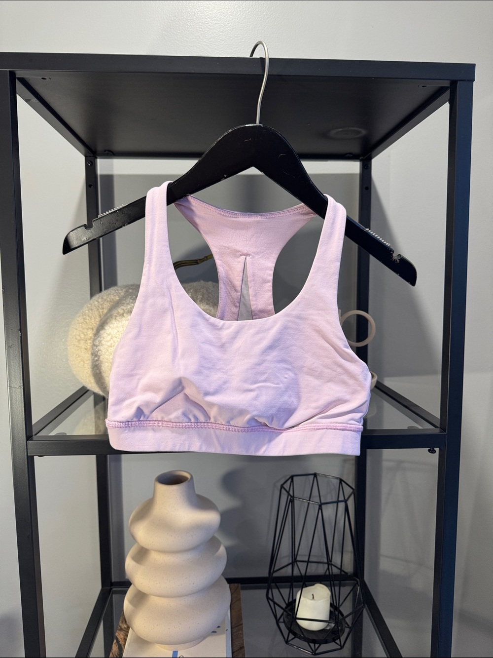 503. Lululemon Everyday Racerback Sports Bra - Light Lavender